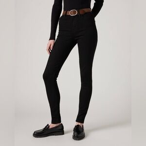 Hudson Black Skinny Jeans Stretch Denim Mid Rise Size 29